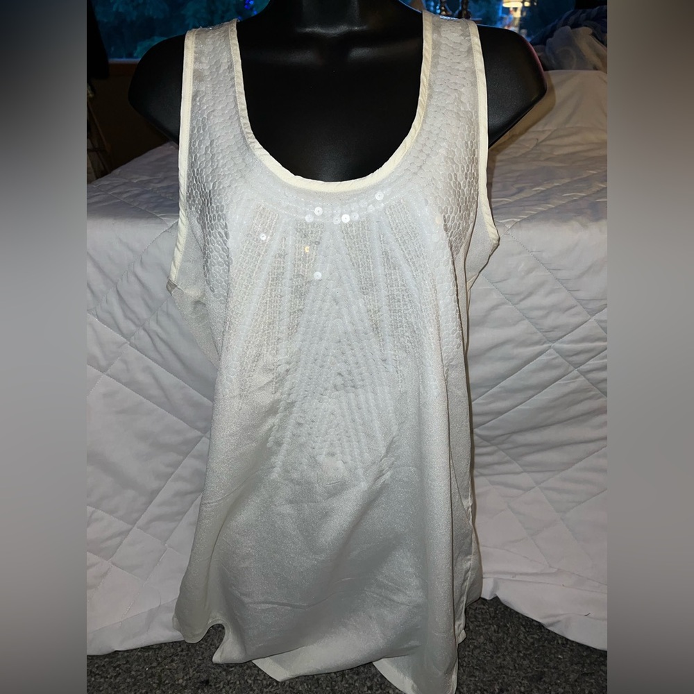 Urban Behaviour Sequin Racer Back Tank